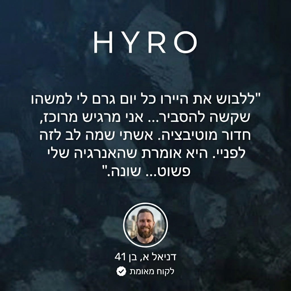 Hyro - צמיד המטיט מגנטי