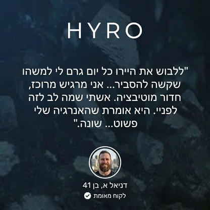 Hyro - צמיד המטיט מגנטי